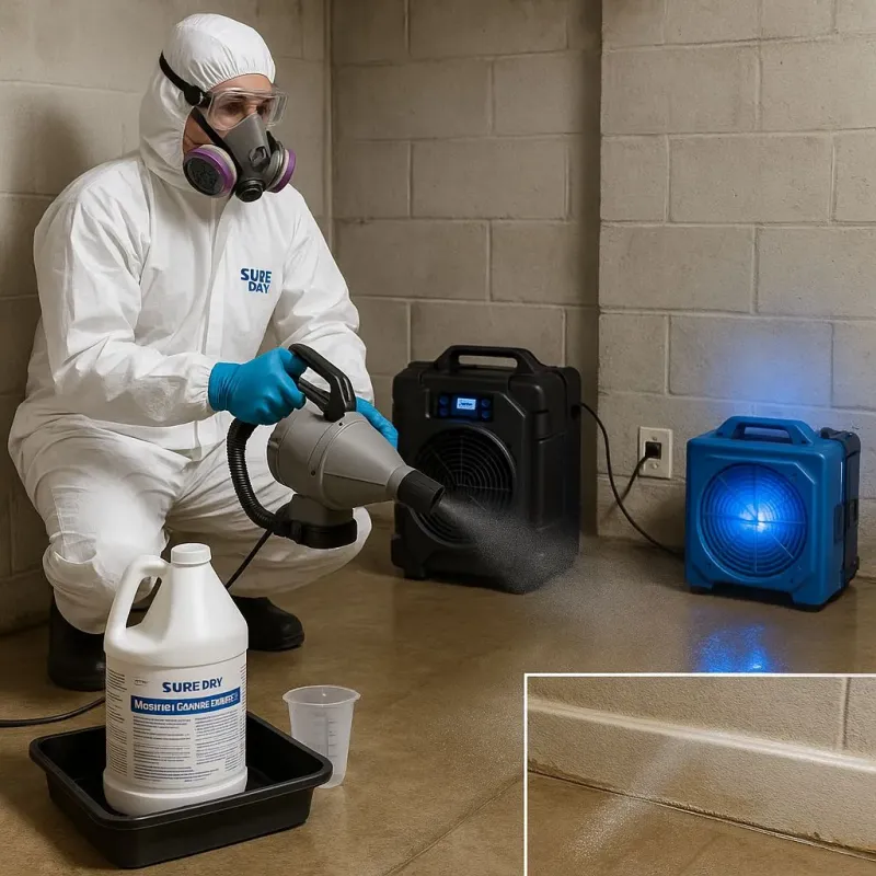Sanitization and Odor Removal process in West Tisbury, MA