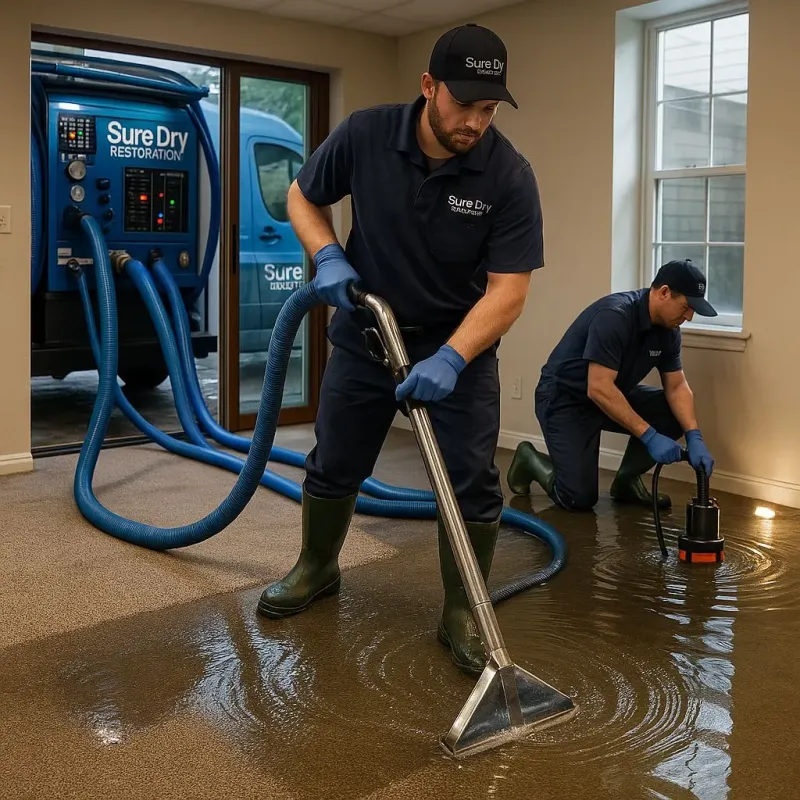Water Extraction and Removal process in West Tisbury, MA
